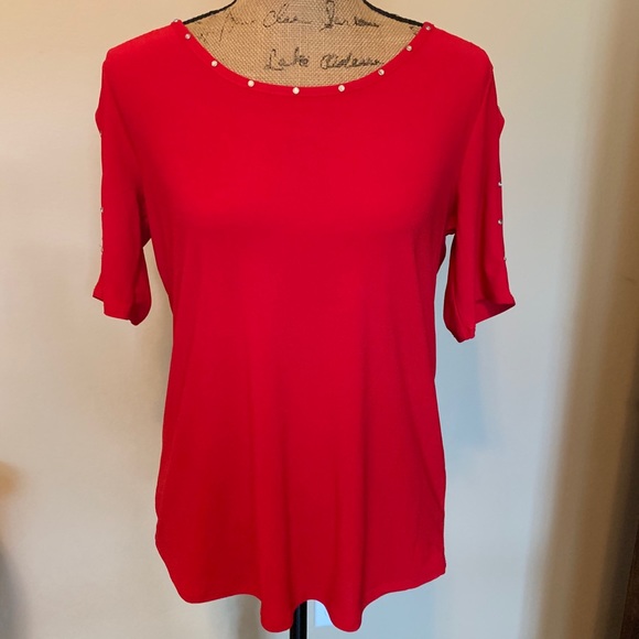 Love Scarlett Tops - Lovely red blouse-NWT!